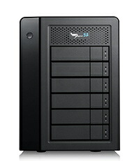 Promise F40P2R600000004 Pegasus32 R6 24結核症(4TB×6)ひな形 Thunderbolt3 USB3.2 Gen2相応う記憶装置