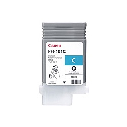 Canon 0884B001 製造業者完全無欠 インキ貯蔵タンク シアン PFI-101C