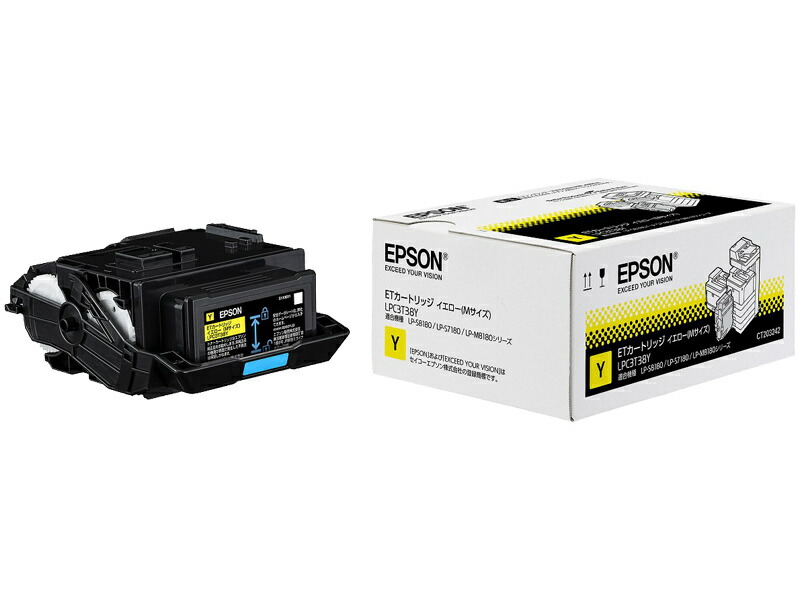 Rakuten 楽天市場 送料無料 Epson Lpc3t38y ビジネスプリンター用 Etカートリッジ イエロー Mサイズ 6600ページ 在庫目安 お取り寄せ トナー カートリッジ トナーカットリッジ トナー交換 印刷 プリント プリンター アップル専門店 Plusyu 楽天堂 新発売