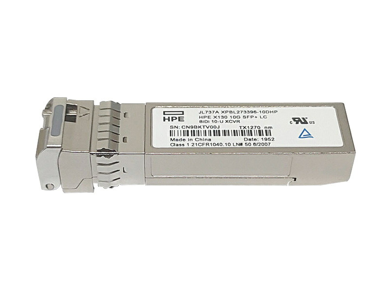 HP JL737A HPE Networking X130 10G SFP+ LC BiDi 10粁-Uplink Transceiver