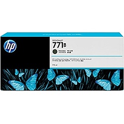 HP B6X99A HP771B インキ薬莢 つや消し黒いこと