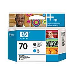 HP C9404A HP 70プリントヘッド マットブラック/ シアン