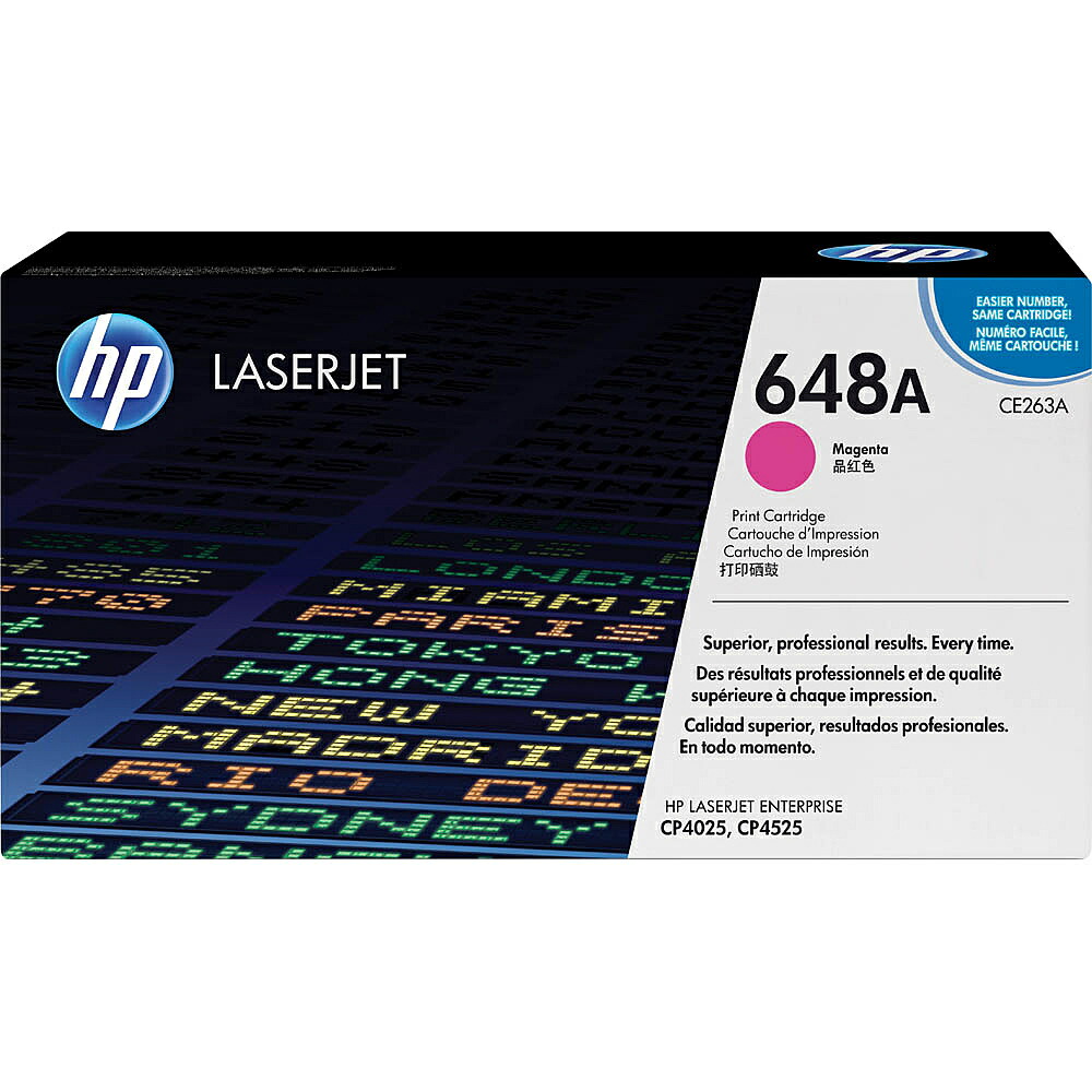 HP CE263A 648A マゼンタ トナーカートリッジ(CP4525)