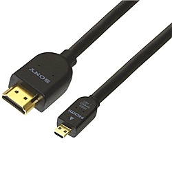 SONY(VAIO) DLC-HEU30A HIGH SPEED HDMI マイクロ端子ケーブル 3m