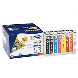 EPSON IC8CL53 メーカー純正 インクカートリッジ 8色パック (PX-G5300用)
