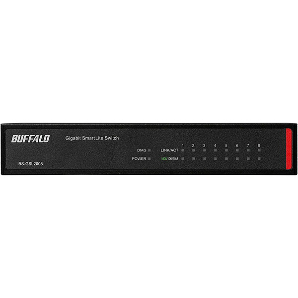 緩衝装置置き目 BS-GSL2008 法人向け Giga相応う Layer2 かっこ良いLite取り替えっこ 8界面