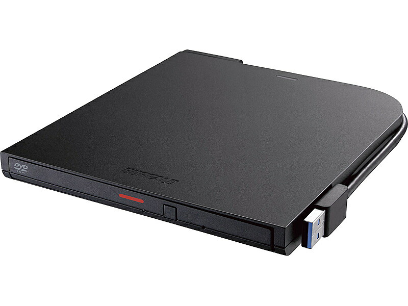 バッファロー DVSM-PTR8U3-BKA USB3.2 Gen1 対応ポータブルDVD-ROMドライブ 読込専用モデル  2022年のクリスマスの特別な衣装