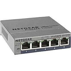NETGEAR GS105E-200JPS GS105E 日本語グラフィカルユーザーインターフェイス ギガ5界面 アンマネージプラス