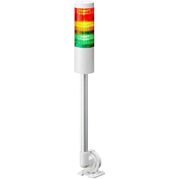 パトライト LR6-302QJNW-RYG LR6信号・主柱積層交通信号灯Φ60