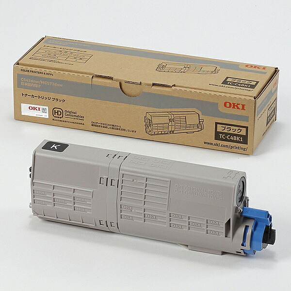 OKI TC-C4BK1 トナーカートリッジ ブラック (MC573dnw/ C542dnw)