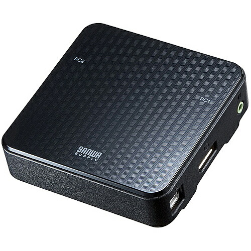 18318円 販売期間 限定のお得なタイムセール サンワサプライ SW-KVM2WDPU DisplayPort対応手元スイッチ付きパソコン自動切替器 2