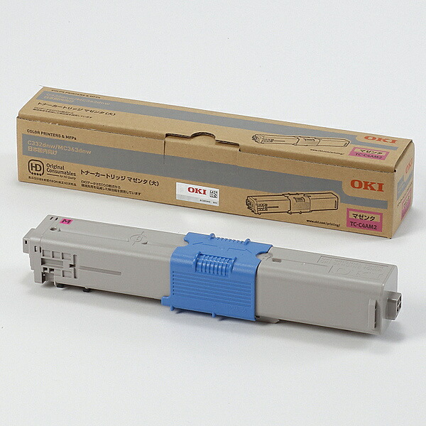 楽天市場】OKIデータ TC-C4BM2 マゼンタ 大容量 純正トナー