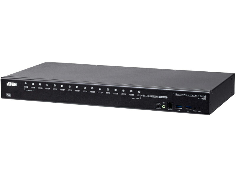 ATEN CS19216 16界面 USB・DisplayPort KVM取り替えっこ（4K、USB 3.0相応う）