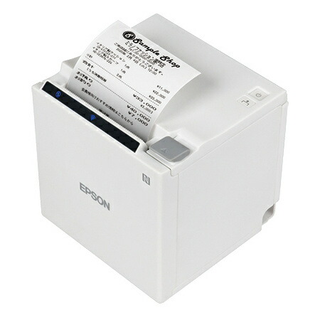 EPSON TM302-613W レシートプリンター/ スタンダードモデル/ 80mm・58mm/ USB・有線LAN・Bluetooth/ 電源同梱/ ホワイト