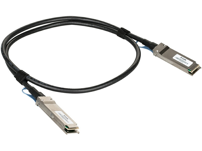 D-Link DEM-CB100Q28 QSFP28ダイレクトアタッチケーブル 1m、DXS-3610つづき物相応う、1年引き請ける 有線LAN-スイッチングハブ-ネットワーク機器