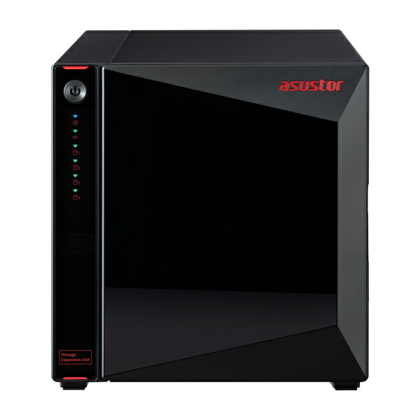 ASUSTOR AS5004U XPANSTOR 4 NAS記憶装置取りひろげる社会的単位 4ベイ真似形 USB 3.2 Gen 2 Type-C 3年引き請ける