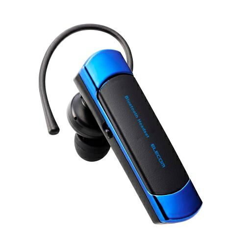 ELECOM LBT-HS21MPBU2 Bluetoothヘッドセット/ A2DP対応/ HS21/ ブルー