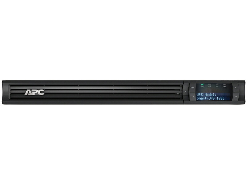 シュナイダーエレクトリック SMT1K2RJ1U5W APC Smart-UPS 1200VA RM 1U LCD 100V 5年保証