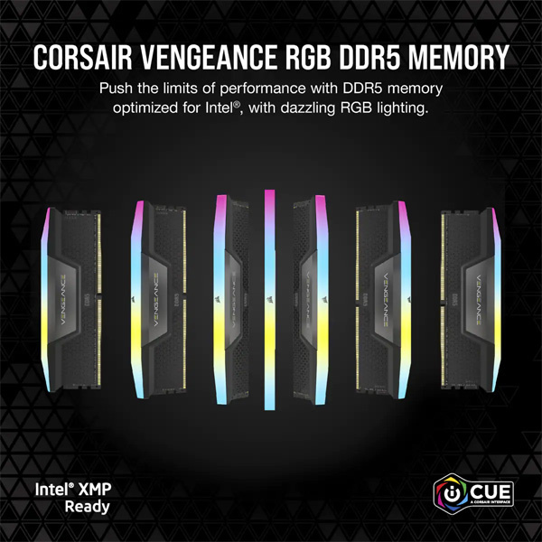 ライトブラウン/ブラック Corsair DDR5 6000MHz 32GB 新品未開封 pc