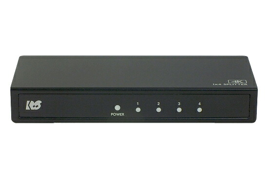 ラトックシステム RS-HDSP4P-4KZ 4K60Hz対応 1入力4出力 HDMI分配器｜PLUSYU堂