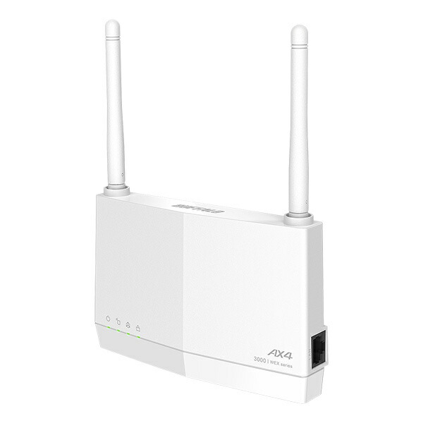 バッファロー WEX-3000AX4EA 無線LAN中継機 11ax/ ac/ n/ a/ g/ b 2401+573Mbps