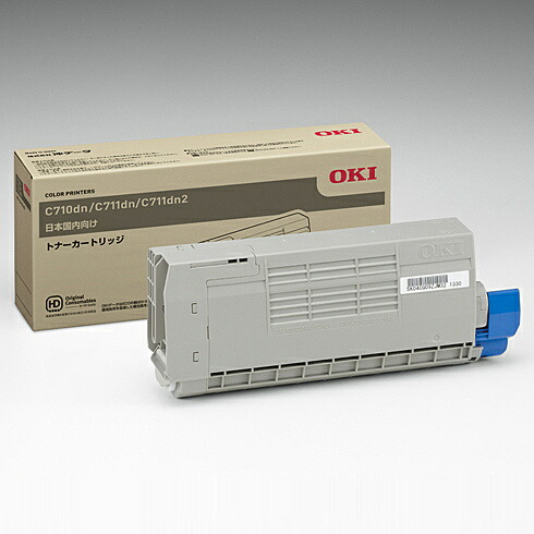 OKI TNR-C4キーパー1 トナーカートリッジ 黒いこと (C711dn/ C711dn2) パソコン・周辺機器-トナー