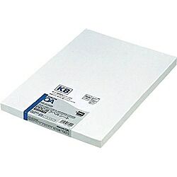 コクヨ KB-A2190 PPC用写真フィルム下げ札 A4ノーカット 濁り 白 100枚