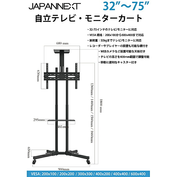 JAPANNEXT JN-3275-JRSA 大型テレビ受像機照明ランプ/ 2年引き受ける