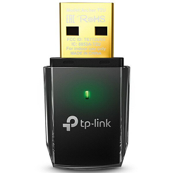 TP-LINK Archer T2U V3.0 AC600 デュアルバンド無線LAN子機 USBアダプタ 最大58％オフ！