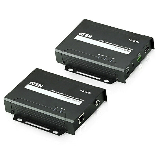 ATEN VE802 Power over HDBaseT(POH)-Lite(Class B対応)HDMIエクステンダー|PLUSYU堂