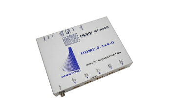 ジャパンマテリアル DAHDM2.0-1x4-II Apantac 4K60P対応 HDMI分配器｜PLUSYU堂