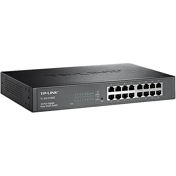 TP-LINK TL-SG1016DE 16界面 ギガビット イージスマートスイッチ 学習机とっ始め