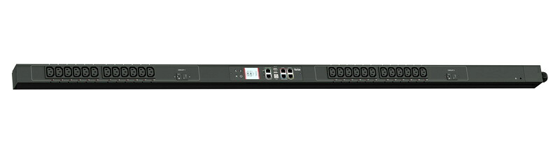 Raritan PX3-5496JV iPDU 単相 AC200V 30A インプット繋ぎ：NEMA L6-30P アウトネットボール：IEC60320 C13(24) 6.0kVA 0U印字機