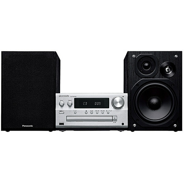 Panasonic SC-PMX90-S CDステレオ取り合わせ （しろがね色）