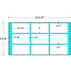 オリエント刷り上げる MT12G タックフォームラベル 12 5/ 10in×6 3/ 6in 9面付(1入れもの1000折)
