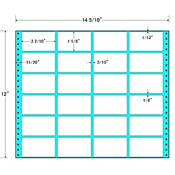 オリエント刷り上げる MX14G タックフォームラベル 14in5/ 10 ×12in 24面付(1入れもの500折)