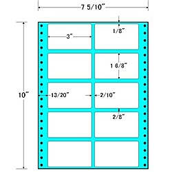 オリエント刷り上げる MT7E タックフォームラベル 7 5/ 10in×10in 10面付(1入れもの1000折) ラベル・ステッカー-日用品雑貨・文房具・手芸-ラベル用紙