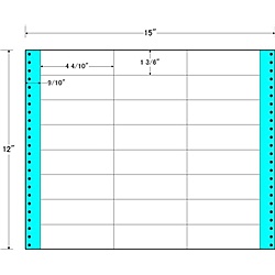 オリエント刷り上げる MX15T タックフォームラベル 15in×12in 24面付(1容れもの500折) ラベル用紙-ラベル・ステッカー-文房具・事務用品