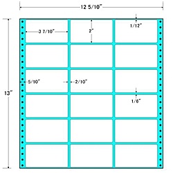 東洋印刷 MT12P タックフォームラベル 12 5/ 10インチ×13インチ 18面付(1ケース500折)|PLUSYU堂