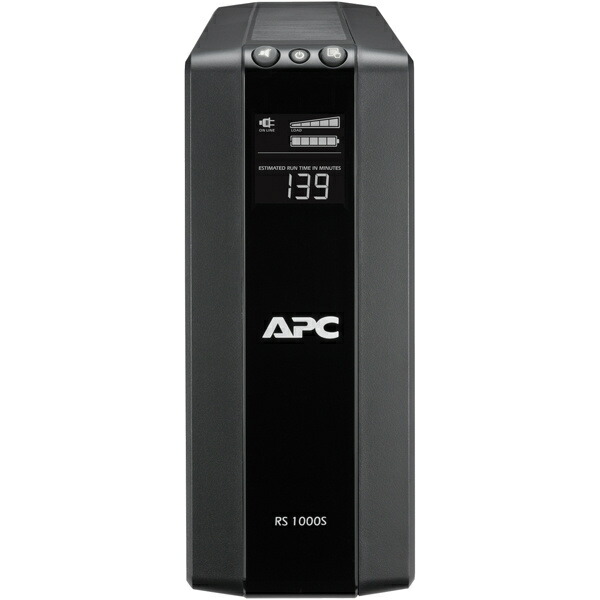 シュナイダーエレクトリック BR1000S-JP5W APC RS 1000VA Sinewave Battery Backup 100V 5年引き受ける