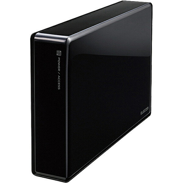 ELECOM ELD-REN010UBK 3.5インチ外付けHDD/ WD Red搭載/ USB3.0/ 1.0TB/ 法人専用