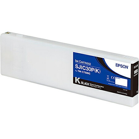 EPSON SJIC30PK TM-C7500G用インキ薬莢/ 黒いこと