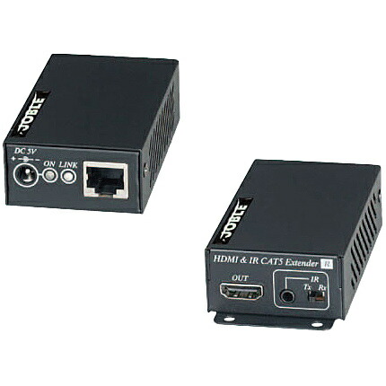 ジョブル HE02EI HDMI・赤外線CAT5e長距離伝送器