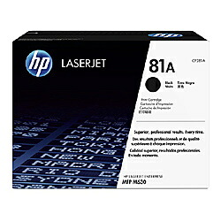 HP CF281A 81A 黒トナーカートリッジ