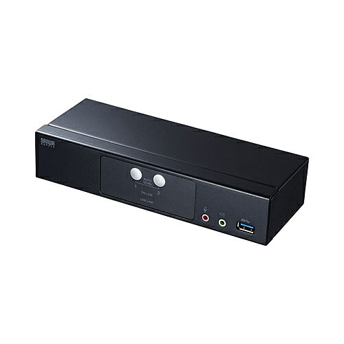 サンワサプライ SW-KVM2HDPU DisplayPort相応うマイコン自動小銃うつり変わり器（2：1）