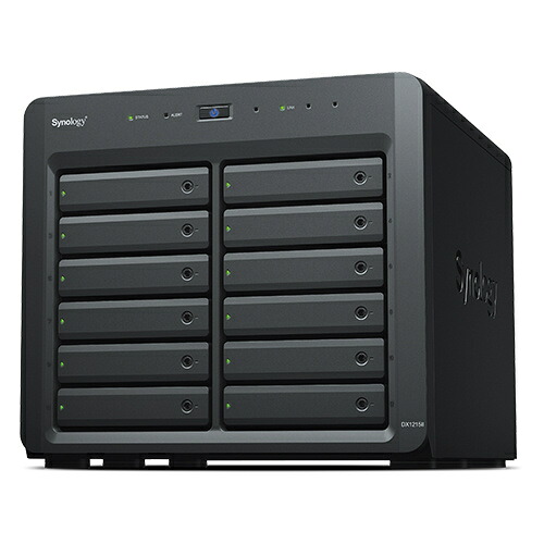 Synology DiskExpansion社会的単位 DX1215II 12ベイ取りひろげるオプション