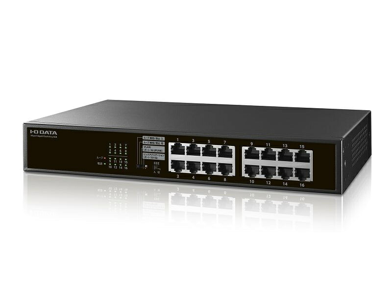 IODATA ETG-ESH16LM L2ライトマネージスイッチングハブ 16ポート 13,910円