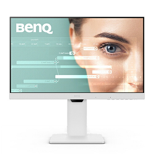 BenQ GW2486TC アイケア液晶見せびらかす 23.8型/ 1920×1080(IPS)/ HDMI x1、DisplayPort x1、USB Type-C x1（65W給電）、DP最終生産物x1/ 白いこと筐体/ 金棒引きあり/ 高さかい繕う/ 中軸/ sRGB 99%