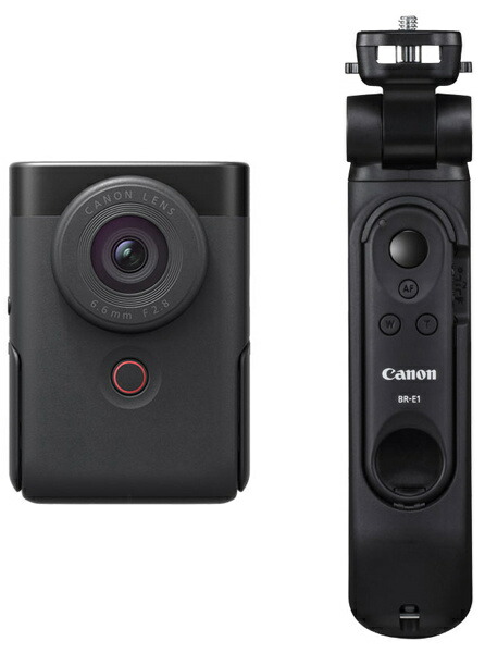 Canon 5947C013 ビデオカメラ PowerShot V10 BK（ブラック） トライポッドグリップキット