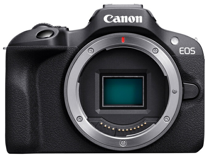 Canon 6052C001 銀鏡レスカメラ EOS R100・上半身